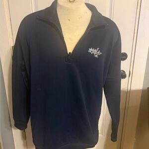 Adidas Men's XL  Gold Washington Capitals NHL  Bellerive Blue Long Sleeve Shirt